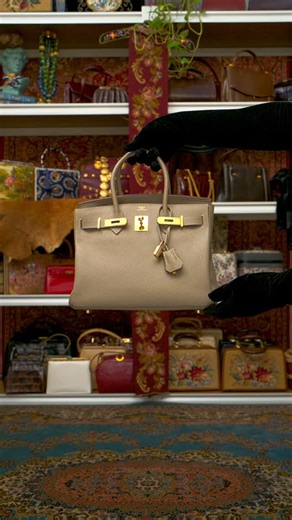 Luxury fashion brand & assesories on Instagram: "🛍️ SOLDOUT 🛍️ My Collection 2026 Beautiful Herme's Birkin 30 Togo Leather Craie Leather Handbag Full set Handmade (Dapet dr Bal ya) Zipper H & riri Stamp Serial Number Lock & Key Dusbag Size: 30 Idr. 🎀 USD. Code: B- 1372 #vintage #fyp #viral #handmade #reels"