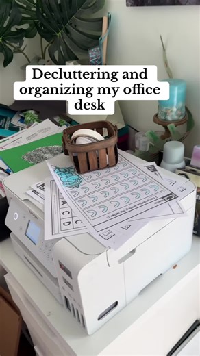 Decluttering and Organizing My Office Desk for Productivity
