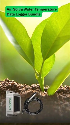 Monitor your grow environment with confidence using the Air, Soil & Water Temperature Data Logger Bu