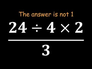 Can You Solve This Tricky PEMDAS Problem Correctly?