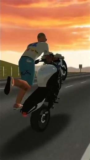 😱I did a wheelie on my XJ6 and look what happened🔥 #244 #motowheelie3d #enginedisplacement #games