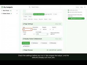 HTML to PDF — Free Online Tool, No Upload Needed