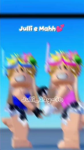 Julli e Mahh pra sempre♾️💕‪@Mahhxzzkkj‬(fiz com clone.,.)#roblox