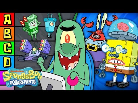 Plankton's Inventions Ranked by Effectiveness 🤖 | SpongeBob
