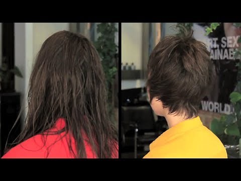 The Pixie Cut From Long Hair To Short