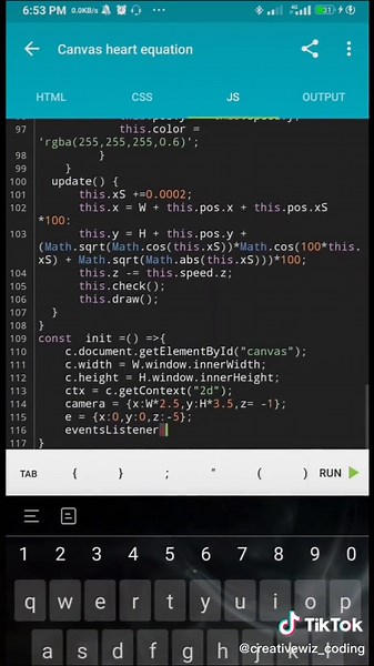 Heart Animation Creation with JavaScript