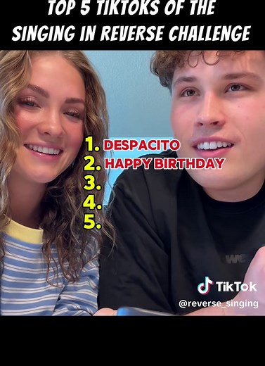 My Top 5 Reverse Singing moments 😭#reversechallenge #reversesinging #challenge #fyp #funny