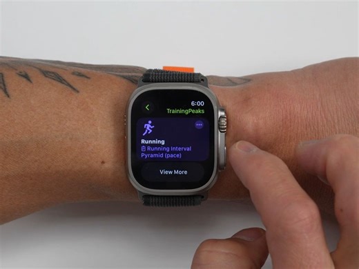 全新 Apple Watch 自定义训练/TrainingPeaks - 在 Apple Watch 上进行结构化训练