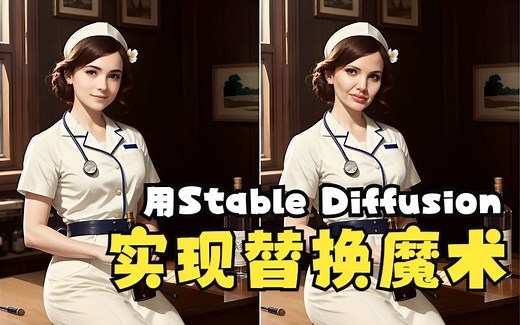 10分钟叫你学会使用Stable Diffusion Inpainting功能实现内容替换！