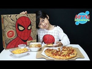 Spider-Man: Homecoming BIG BOX | Pizza Hut Indonesia | Food Review