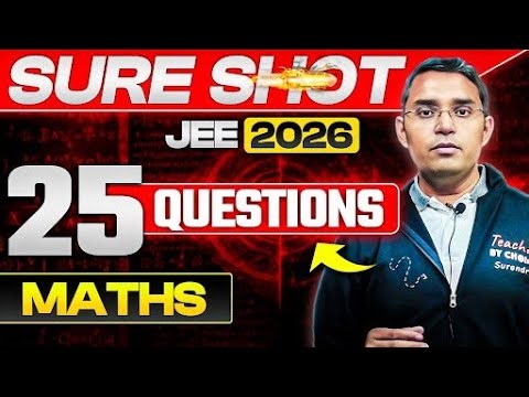 JEE Main 2026 Maths One Shot | Full Syllabus PYQs Topic-Wise