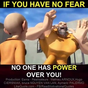 5.9M views · 76K reactions | We all have fear inside us, it is upon us whether we suppress or let it take us over. | Motivational Quotes | Facebook