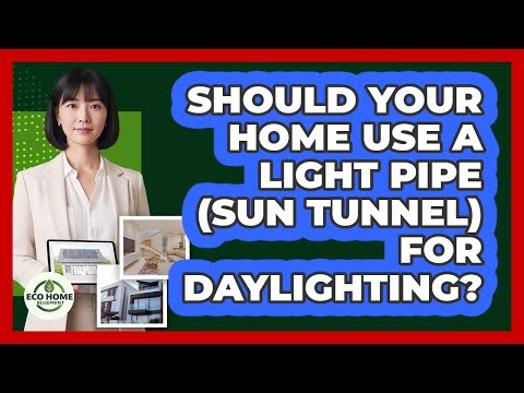 Should Your Home Use A Light Pipe (sun Tunnel) For Daylighting? - Eco Home Blueprint