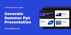 Free Summer Slides Templates | AI Presentation Maker | Simplified