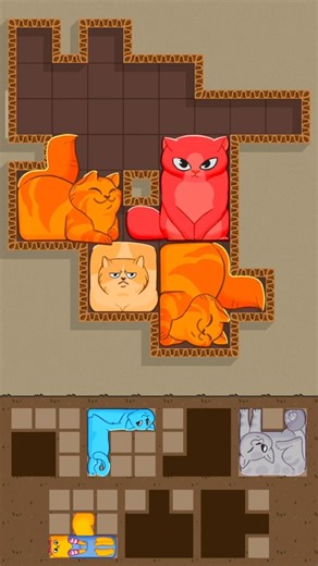 Puzzle Cats - WOW Gameplay Walkthrough (iOS & Android) #shorts #games #viral #funny #gaming #viral