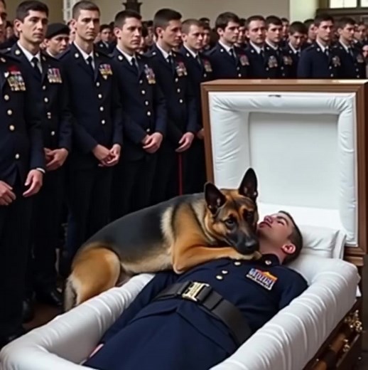 370K views · 6.2K reactions | I never thought I would cry that much, especially not in front of so many people. But when Rex, my uncle's retired K9 partner, jumped on the casket, I lost it.....See more | Dogs Need Help | Facebook