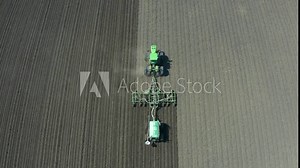 Working with a tractor in the field is a stock footage showing excellent footage of a tractor plowing agricultural land. You can use in any project depicting agricultural work in the field