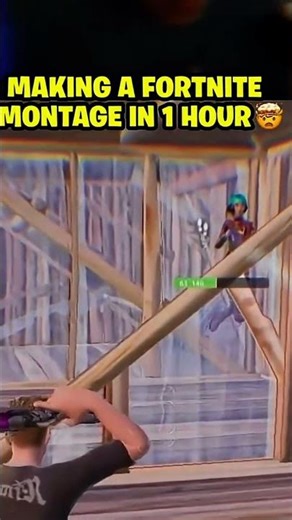 Making a Fortnite Montage in 1 HOUR! (30 Clips Challenge)
