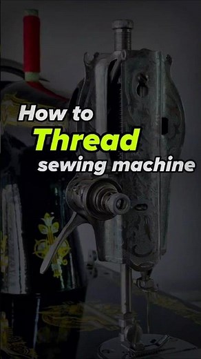 sewing machine threading | how to thread sewing machine. #sewing #sewingtips #sewingtutorial #silai