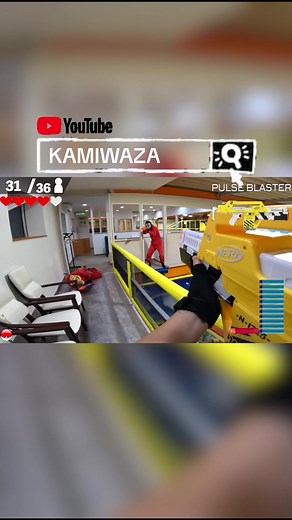 続きはYouTubeで！#nerf #nerfwar #youtube #japan #ナーフ戦争