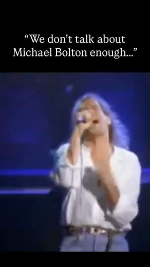 We don’t talk enough about Michael Bolton. In this clip, he’s singing a soulful version of “Yesterday” with the great David Foster at the piano — and I absolutely love it. He just goes for it. No hesitation, no holding back. Say what you want, but that man could SING. People forget that in the late 80s and early 90s, Michael Bolton was everywhere. One of the biggest stars on the planet, carrying on the Blue-Eyed Soul tradition with that unmistakable sound and fearless commitment. With the recent