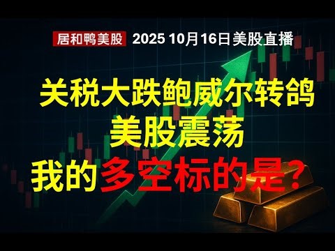 关税大跌但是鲍威尔转鸽，美股震荡，我选择的多空标的是这四个Hood, Oracle, Google, Adobe