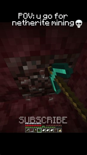 Minecraft Netherite Moment
