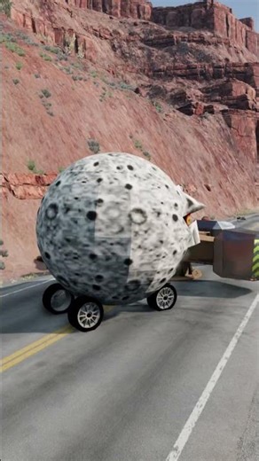 Wild Speed Cars vs Massive Bollards Pit🤯 – BeamNG.drive