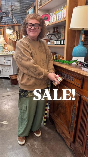 Bargeboard on Instagram: "What has Buddy so excited? The sale or the cupcakes?"