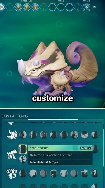Customize your own CREATURE!! 🥹 #monster #alien #voidlingbound #craft #indiegames