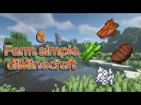 6 Farm simple diminecraft