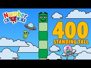 Numberblocks 400 Blocks Standing Tall