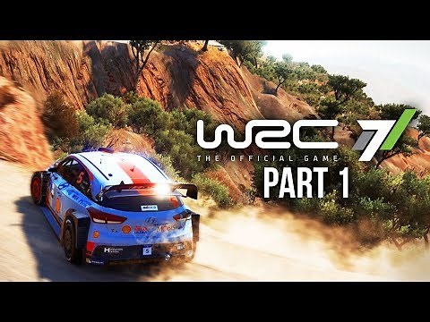 WRC 7 CAREER MODE Gameplay Walkthrough Part 1 - MY FIRST WRC RALLY