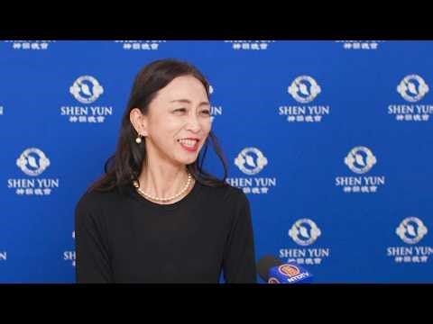 Audience marvels at Shen Yun's performance, "dynamically immersed" in the beauty of dance and exq...