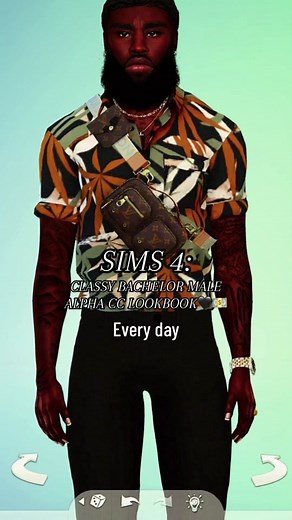 CLASSY BACHELOR MALE ALPHA CC LOOKBOOK🖤💵