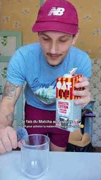 Je trouve qu’ils ont géré, on retrouve le goût dans la boisson 🫶 #oatly #matcha
