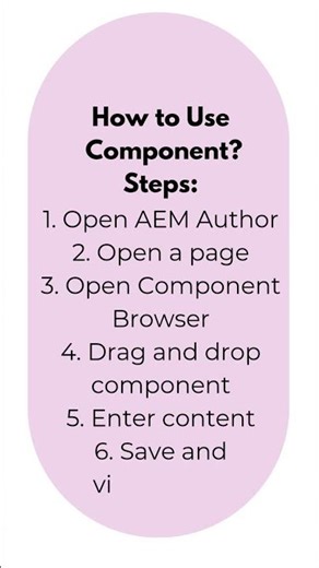What is a Component in AEM? | AEM Componen - AEM Simplified #aem