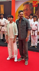 Ajay Devgn* and India's newest Karate Kid, *Yug Devgan.*_Get ready for a power-packed | Bollywood Society