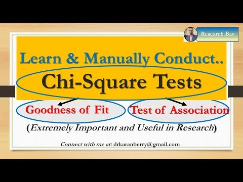 Chi Square Tests (Manually Solved Examples)