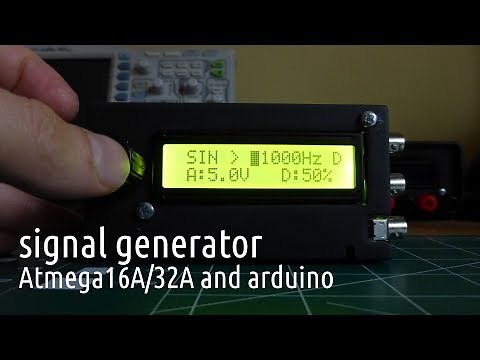 Signal generator using Arduino.