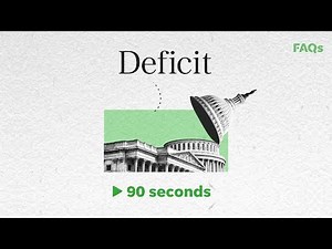 U.S. Economy 101: national debt vs. national deficit | Just The FAQs