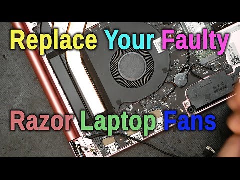 Replacing Failing Fans on a Razer Gaming Laptop Step by Step