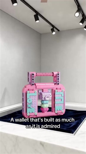 Women's Wallet Building Block Set, Handbag Model Blocks, Anniversary & Valentine's Day Gift, Mother's Day Present