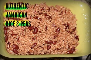 Jamaican Rice and Peas - The Jamaican Mother
