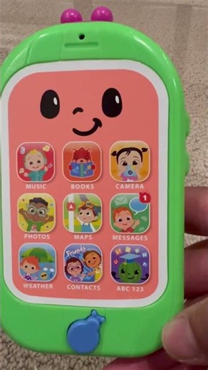 COCOMELON SMART CELLPHONE LEARNING TOY #shortsfeeds #trending #viral