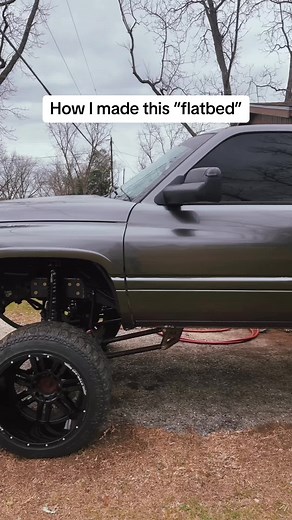 DIY Steel Flatbed Build for Cummins Truck