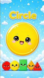 🎵 Shape Song for Kids | Circle Rectangle