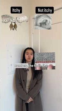 How to identify itchy sweaters (quick version)