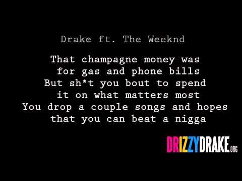 Drake ft. The Weeknd - The Ride Lyrics [VIDEO]