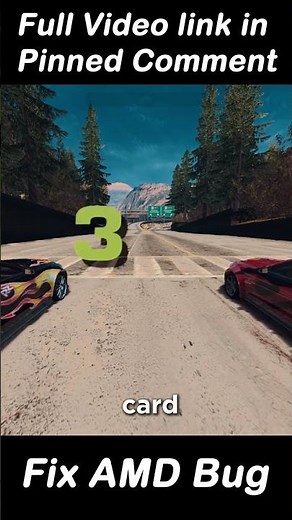Fix AMD Graphics Glitch in NFS Most Wanted 2005! (Quick & Easy Guide) #shorts #nfsmw #amdgraphics